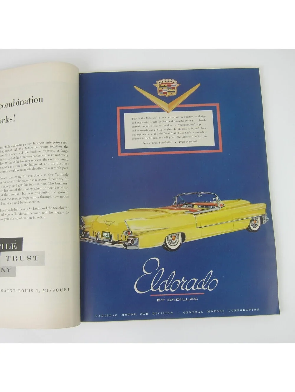 Vintage FORTUNE Magazine April 1955 Textron American, Steel, Secretary Humphrey